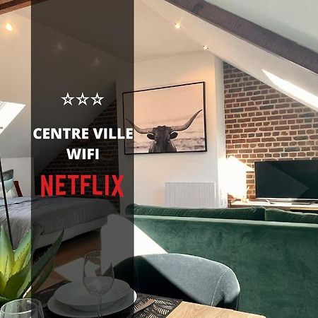 Downtown Loft - Centre Ville - Wifi - Netflix Amiens Eksteriør billede