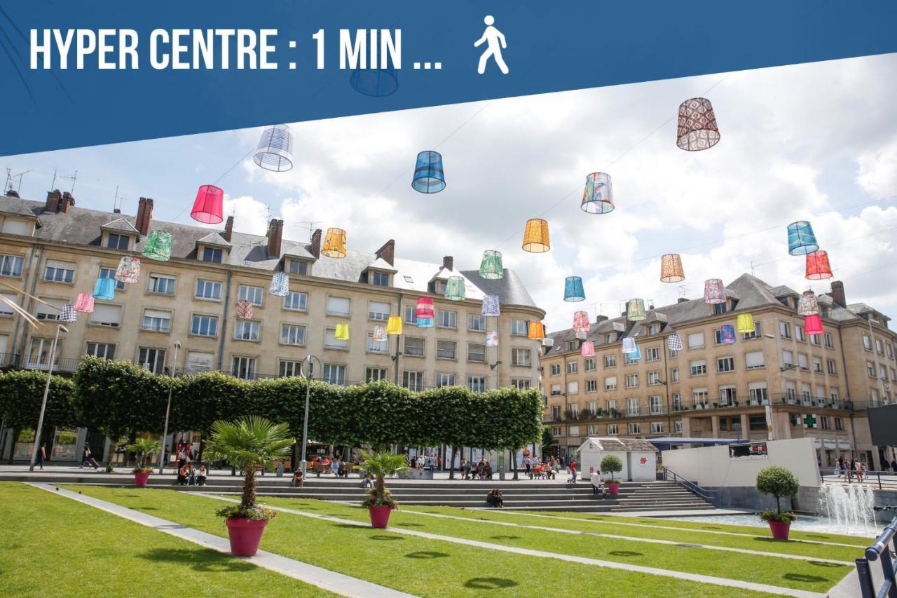 Downtown Loft - Centre Ville - Wifi - Netflix Amiens Eksteriør billede