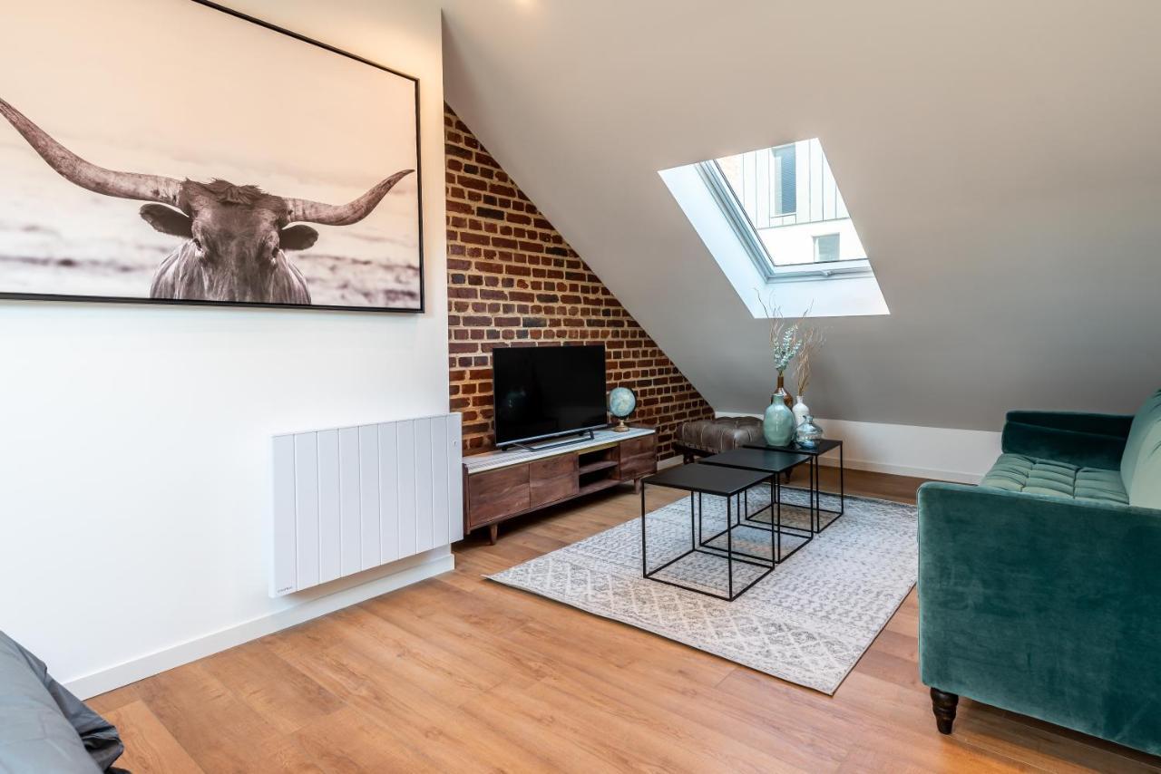Downtown Loft - Centre Ville - Wifi - Netflix Amiens Eksteriør billede